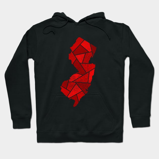 New Jersey Mosaic - Jersey Devil Hoodie by dSyndicate